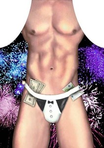 Fartuszek kuchenny 50x70 Striptease Man