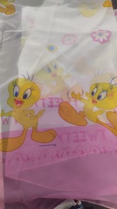 Firana dziecięca woal Disney Tweety wysokość 160