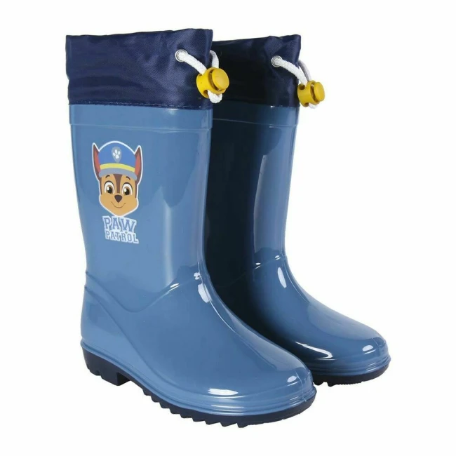  Lekkie wodoodporne antypoślizgowe niebieskie kalosze Psi Patrol 