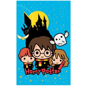 Kocyk dziecięcy 100x150 Harry Potter kids, niebieski