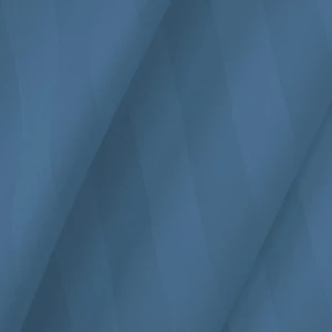 Poszewka bambusowa satyna bawełniana 50x60 Bamboo paski, chabrowe