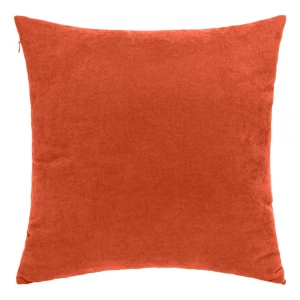 Poszewka dekoracyjna 45x45 ceglasta, gładka