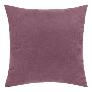 Poszewka dekoracyjna 45x45 jasno fioletowa, gładka