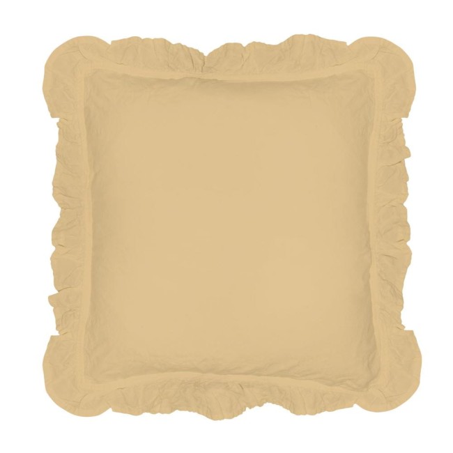  Miękkie, dekoracyjne, miłe w dotyku poszewki bawełniane w rozmiarze 40x40 cm w kolorze kremowym 