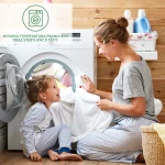 Ochraniacz na materac 70x140 cm w kolorze białym, wykonany z materiału łatwego do prania w wysokiej temperaturze. Produkt leży na białym tle, z widocznymi detalami. Idealny dla dzieci, zapewniając ochronę materaca.