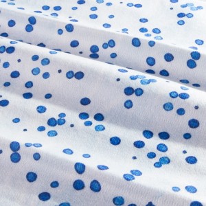 Ścierka kuchenna Ocean Blue komplet 2x 38x60 biała i niebieska