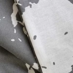 Pościel bawełniana 160x200 Mercer Grey szara i biała w dekoracyjny wzór, Cottonlove Exclusive