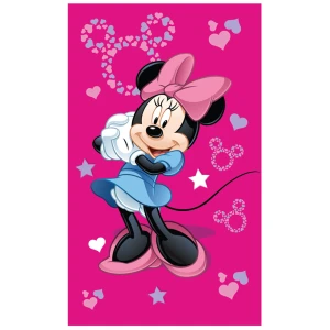 Ręcznik przedszkolny dla dziecka 30x50 Myszka Minnie, różowy