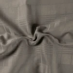 Pościel satyna bawełniana 180x200 Exclusive Marsela Grey, szara w kratkę