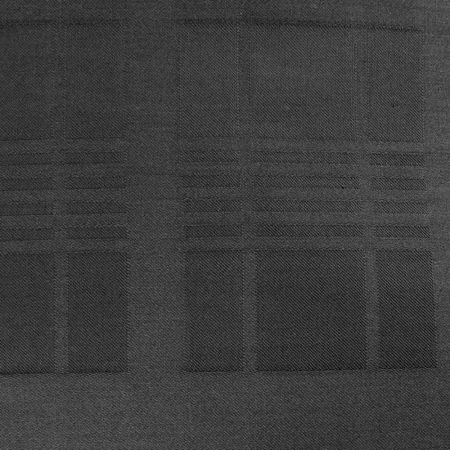 Pościel satyna bawełniana 180x200 Exclusive Marsela Anthracite, ciemno szara w kratkę