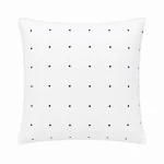Komplet 2x Poszewka na poduszkę 40x40 Point Standard, w kropki, biała