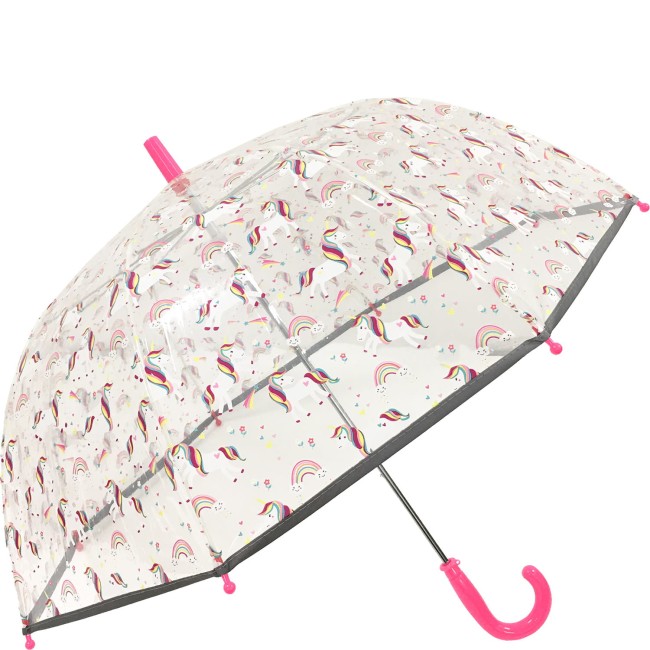 Modny parasol dla dzieci tęczowy jednorożec