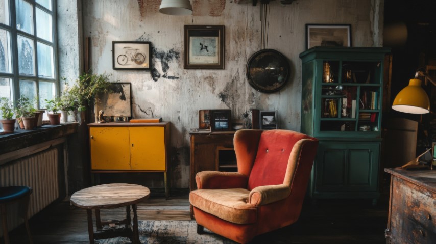 meble loft vintage