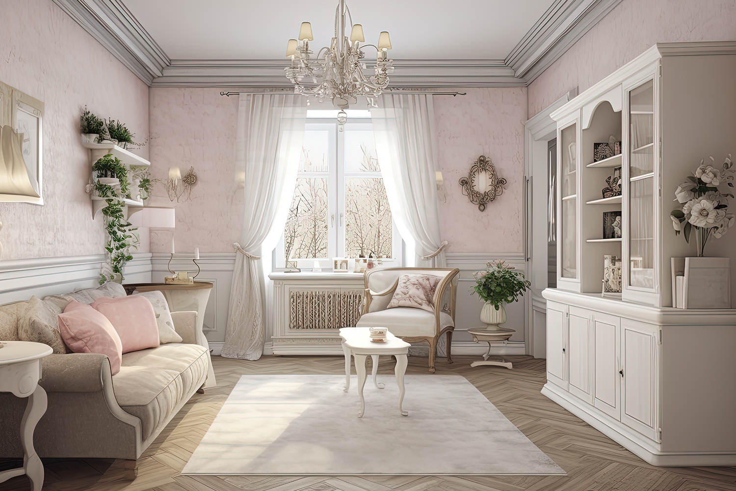 Dodatki i dekoracje w stylu shabby chic