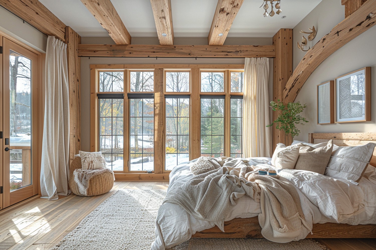 Elementy dekoracyjne w stylu farmhouse