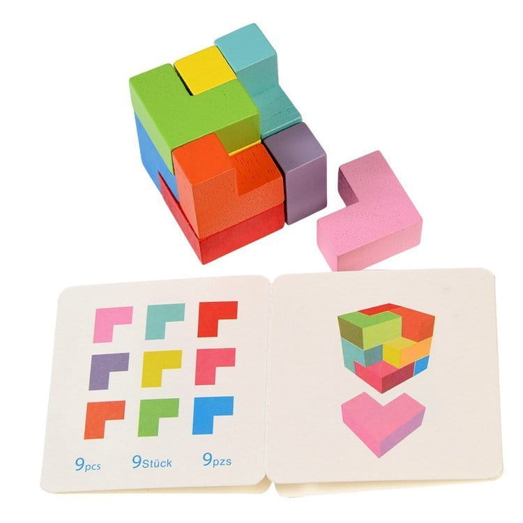  Puzzle drewniane 3D, Rex London