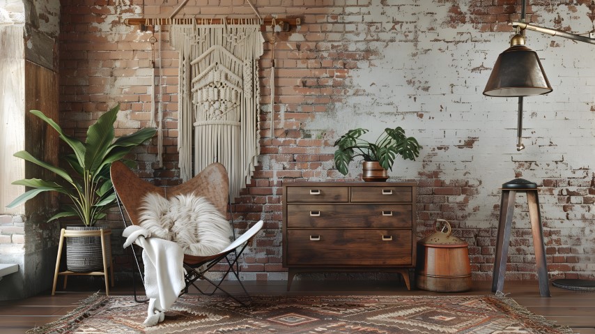 Jak udekorować salon w stylu loft vintage?